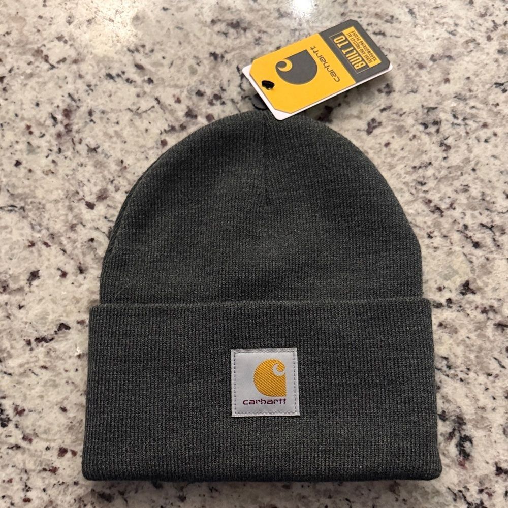 NWT Carhartt Charcoal Knit Beanie